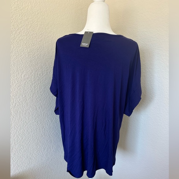 NWT AVENUE BLUE FLORAL TOP BLOUSE SIZE 18. NEW!!! - Picture 2 of 8